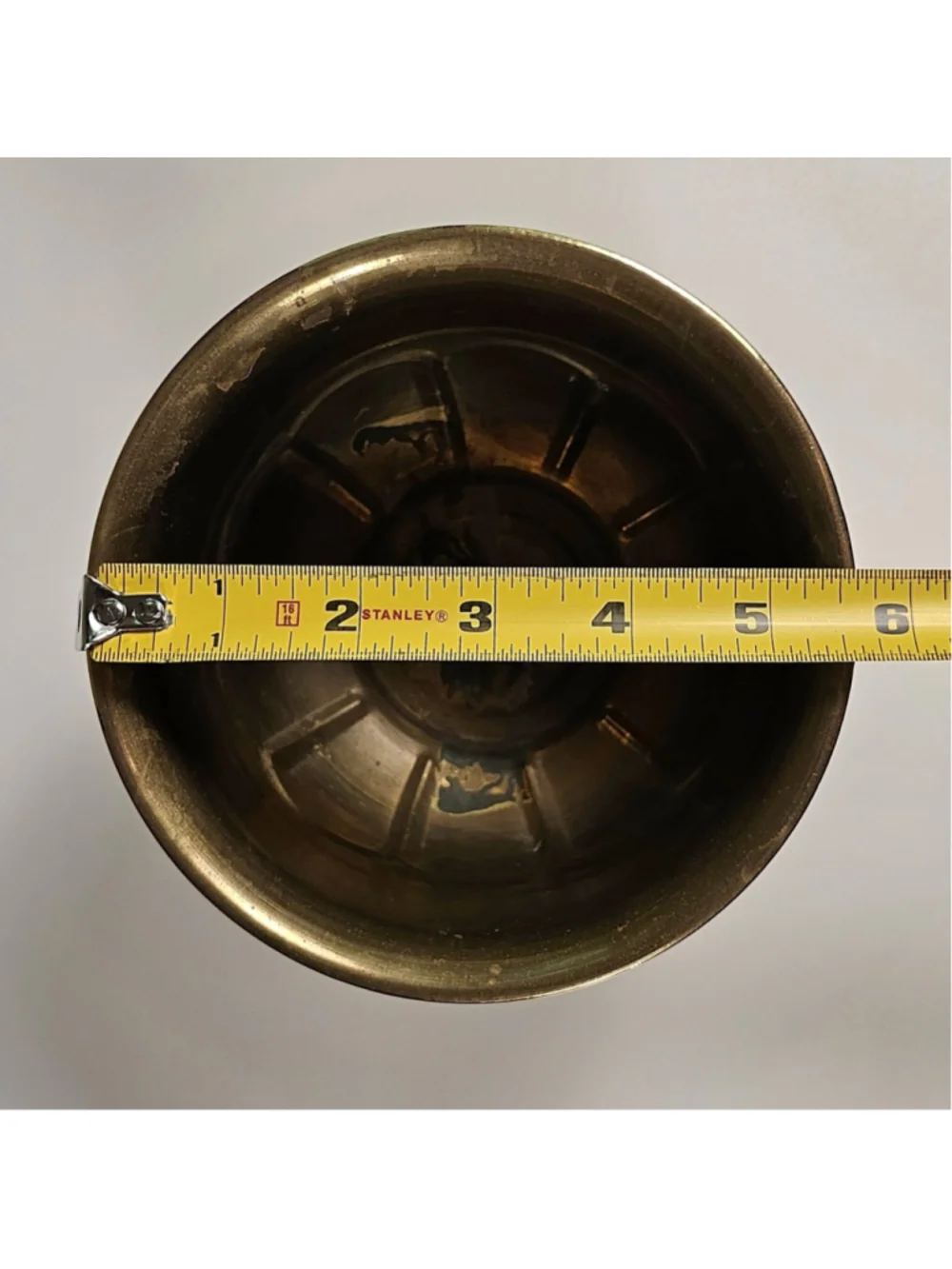 Vintage GATCO Solid Brass Planter 4